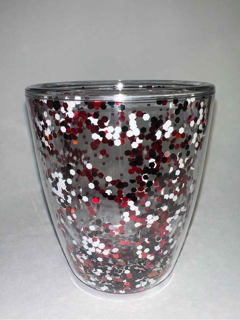 Mary Square Acrylic Glitter Wine Tumbler-Alabama Pride
